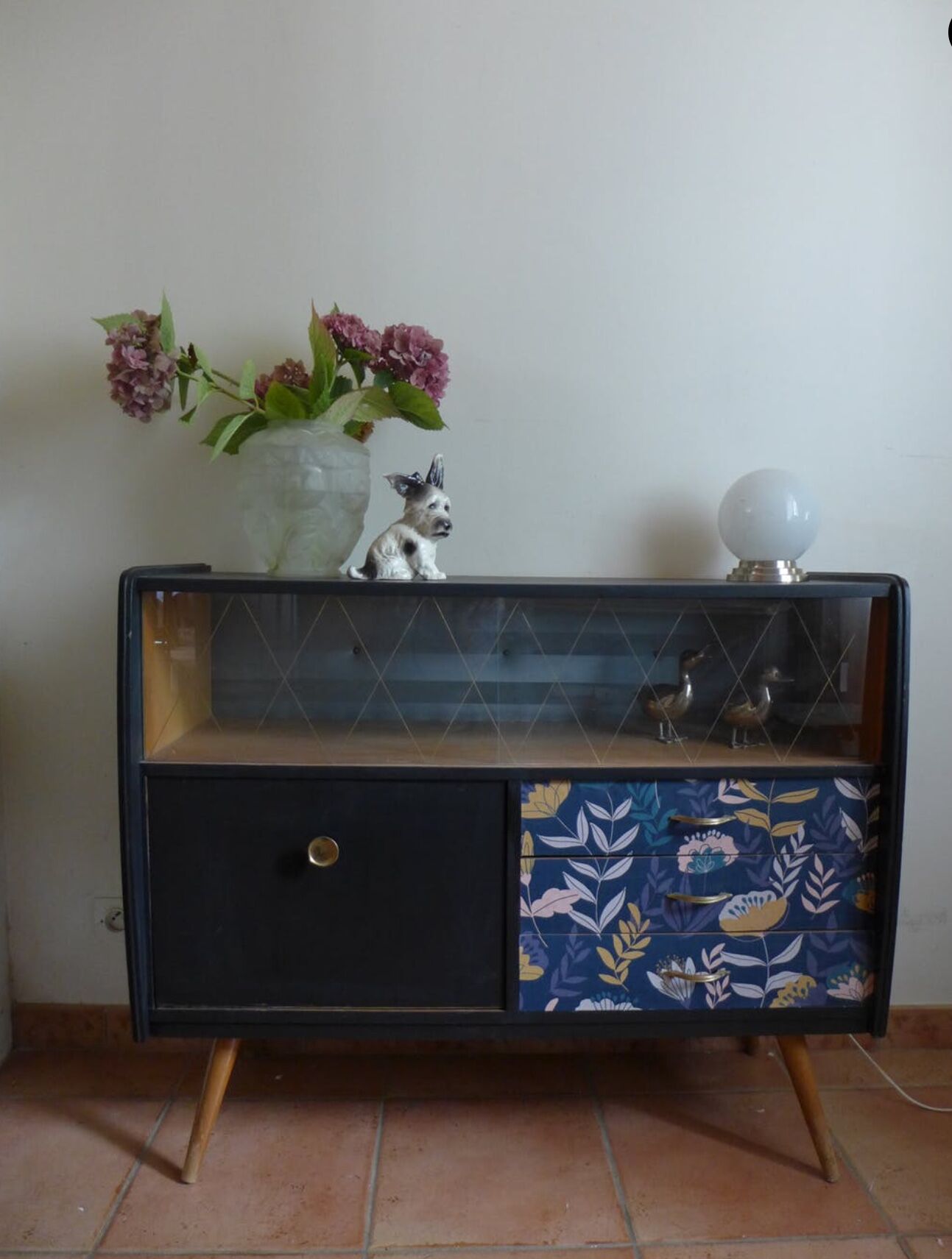 Renovated vintage sideboard
