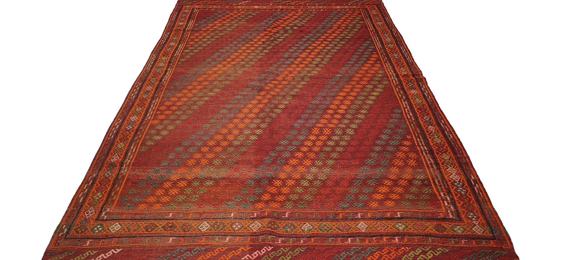Turkish kilim rug, 292x183 cm, MYK-874