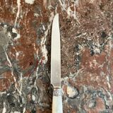 6 mother-of-pearl and sterling silver fruit knives, Hénin & Vivier (1891-1896)