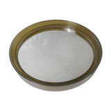 Gilac mirror in vintage smoked plastic