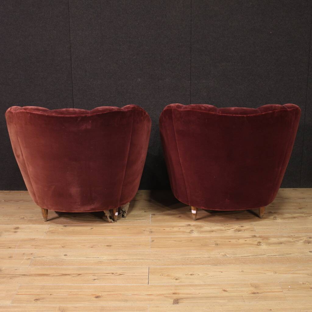 Grand salon style Gio Ponti des années 40