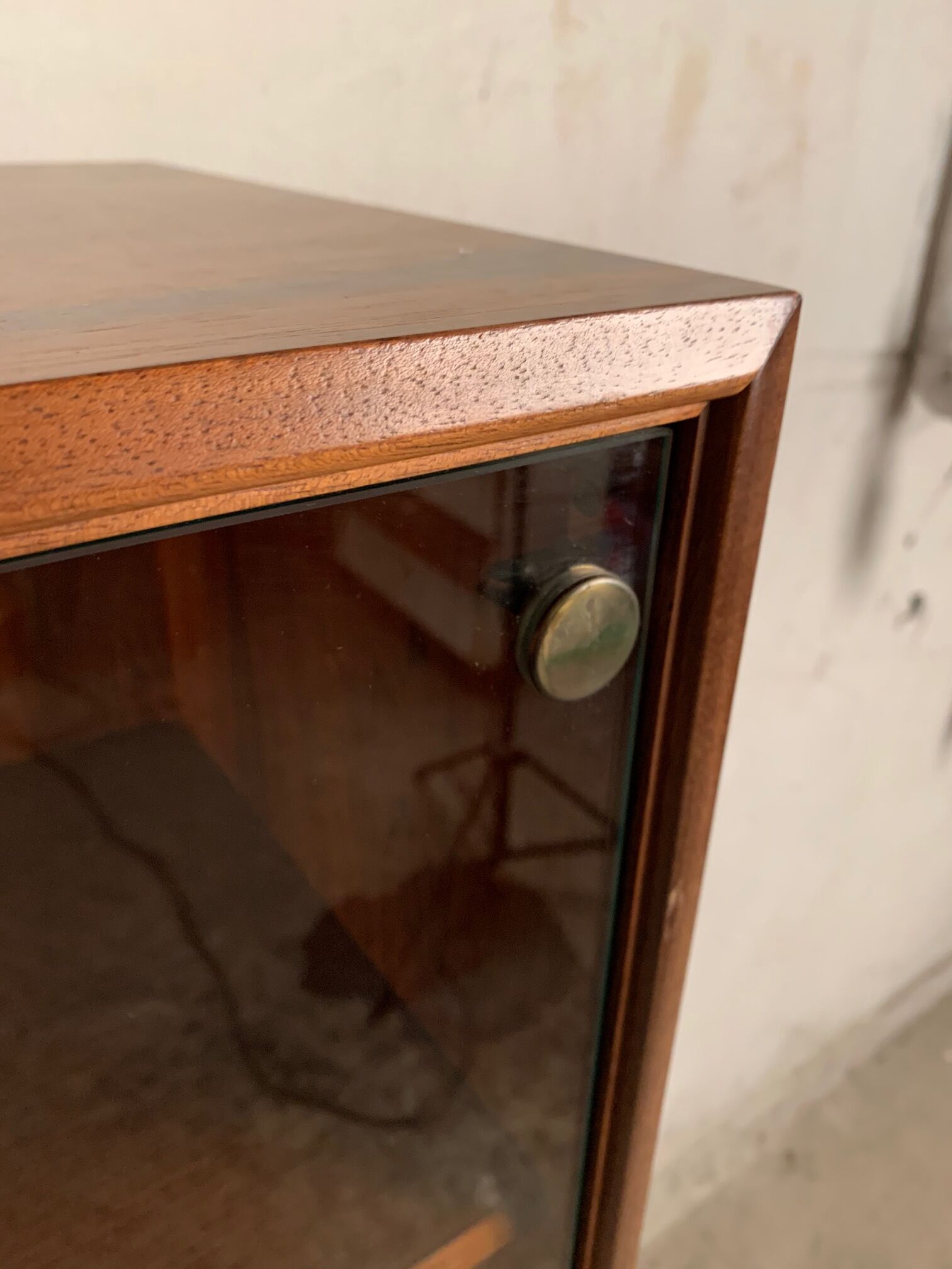 Vitrine en bois de rose d’Idee Mobel, Pesch, Allemagne, années 1960