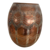 Antique copper vase