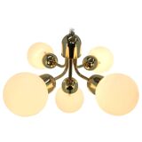 Space Age Sputnik Pendant by Kamenicky Senov/Preciosa, 1970s