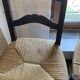 Ancienne chaise paille