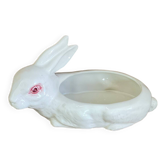 Terrine lapin blanc vintage