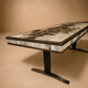 Coffee table marbre mid-century