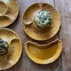 Vintage artichoke service in slurry manufacture Gien