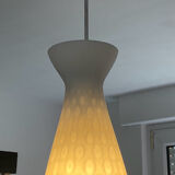 Vintage opaline pendant light from the 60s and 70s