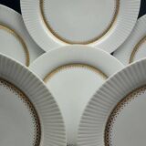 Rosenthal Tapio Wirkkala 6 assiettes dessert Ondulation Studio-Line