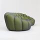Green Bubble sofa by Roche Bobois