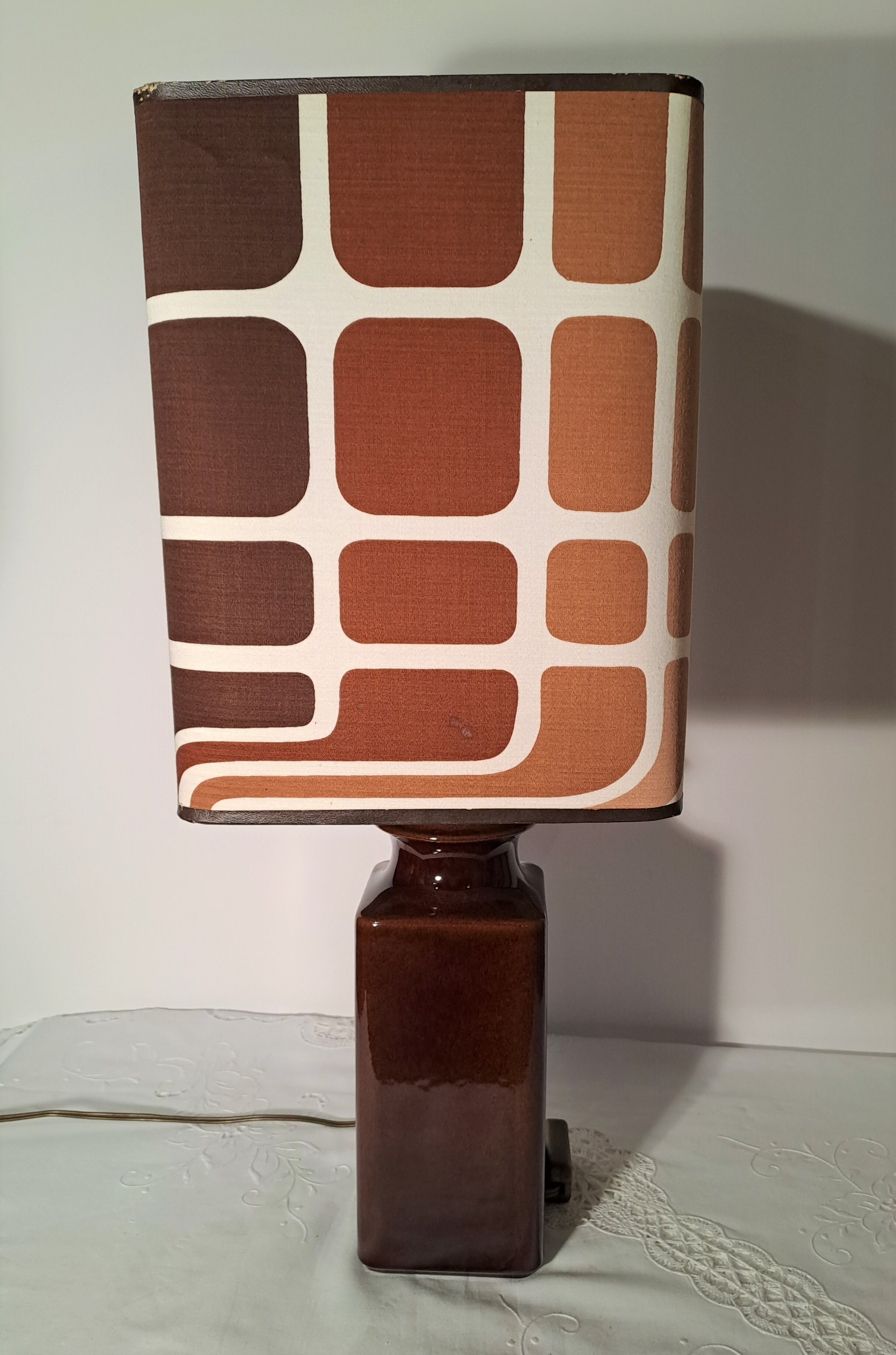 Vintage ceramic lamp West Germany