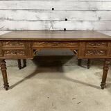 Double-sided notary desk
