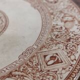 Shower pedestal dish Brownfield & Sons Porcelain Trade Mark Rienzi