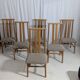 Set of 6 Zea chairs by Anning Sarian for Tisettanta, 80s