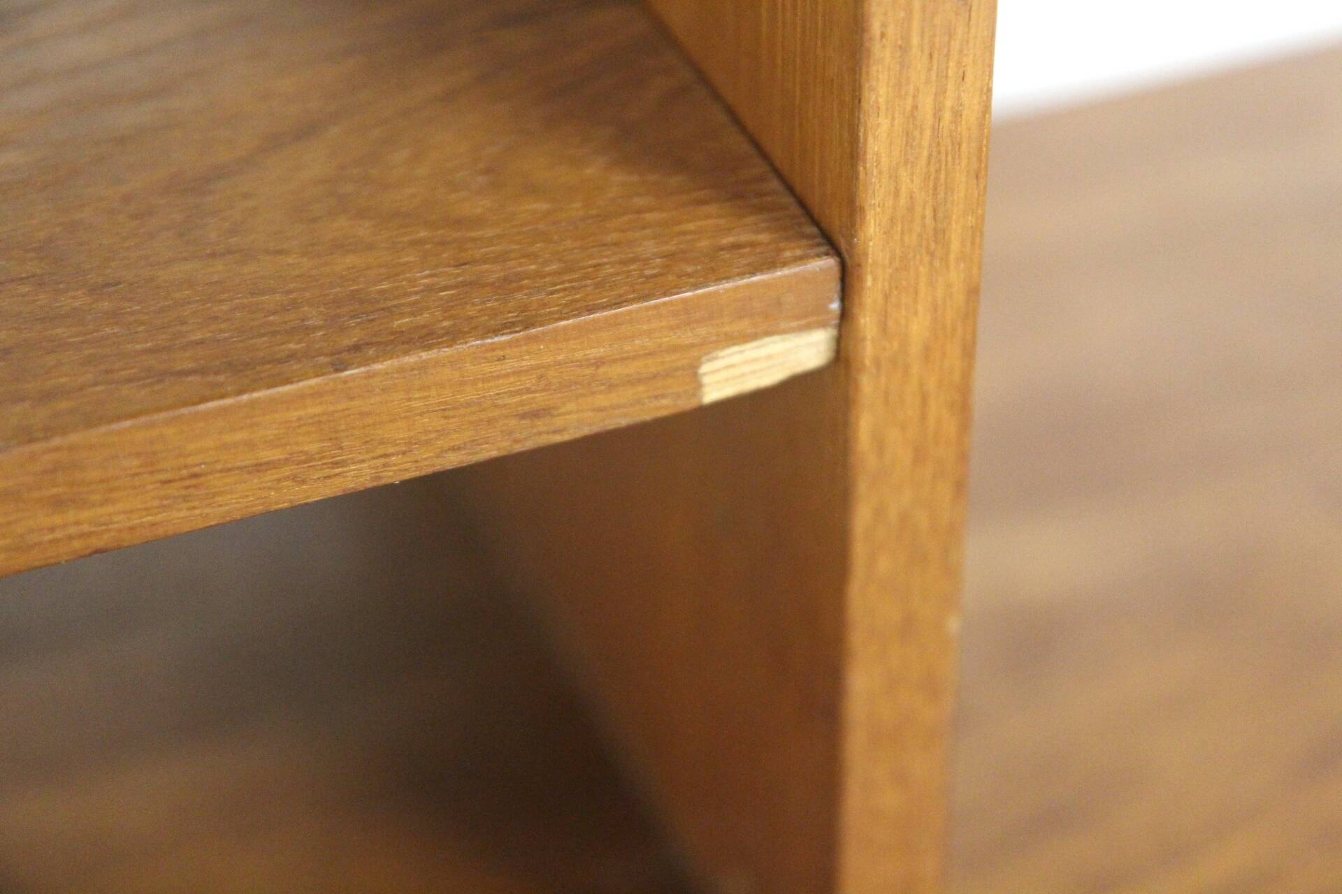 Scandinavian teak bookcase chest of drawers, Sweden, 1960