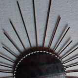 Miroir soleil fer forgé