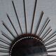 Wrought iron sun mirror