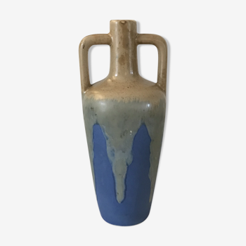 Saint Amand fournier demars pitcher 1950 1960 french ceramic vase