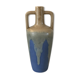 Saint Amand fournier demars pitcher 1950 1960 french ceramic vase