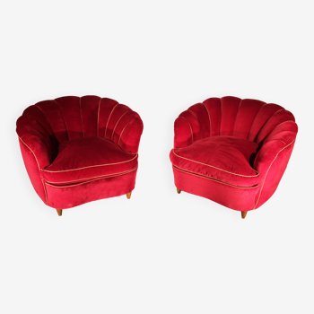 Pair of armchairs