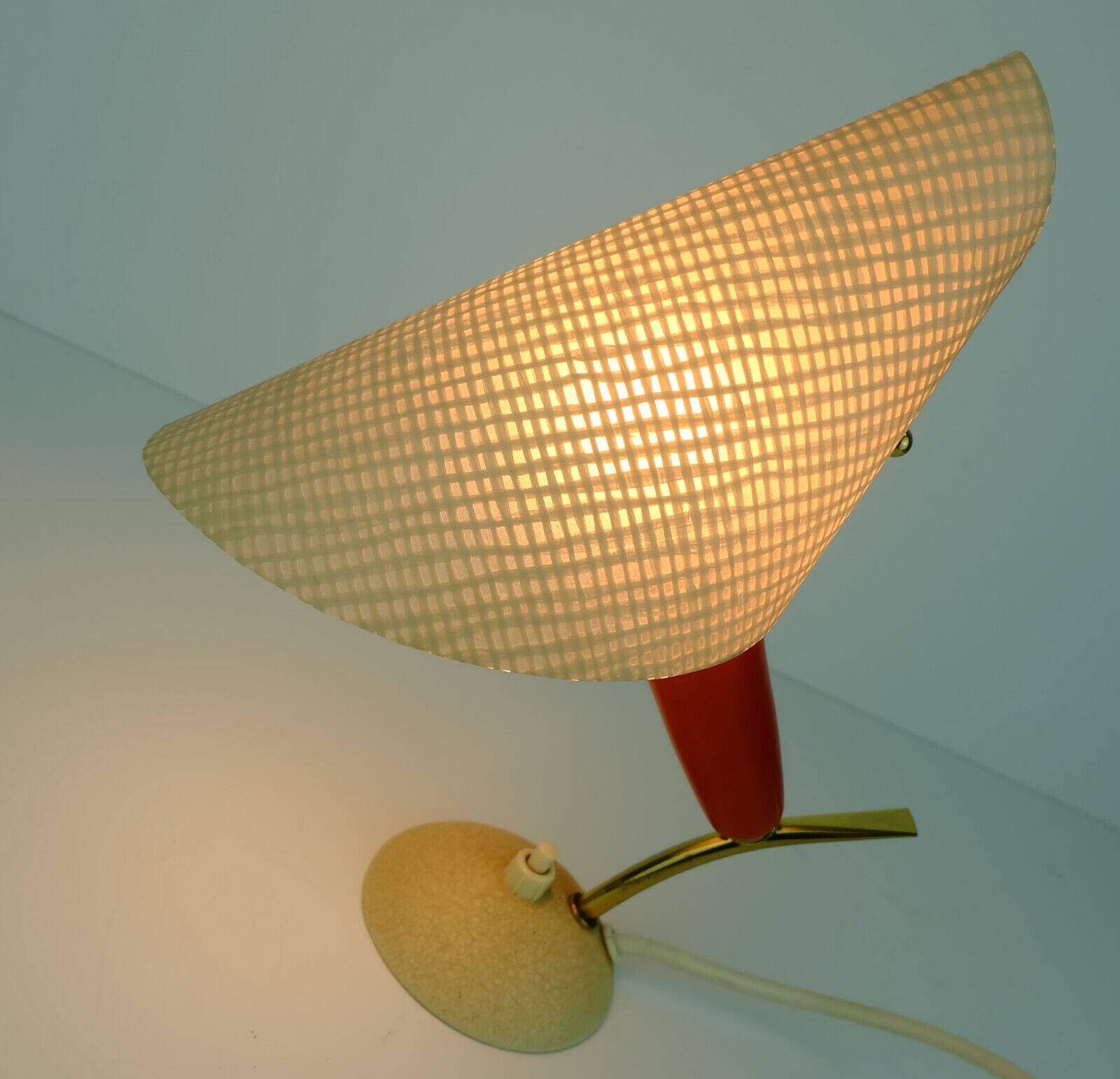 small mid century TABLE LAMP 1950s