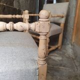 Pair of Louis XIII style armchairs