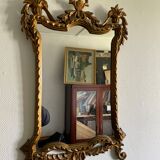 Miroir bois sculpté style régence