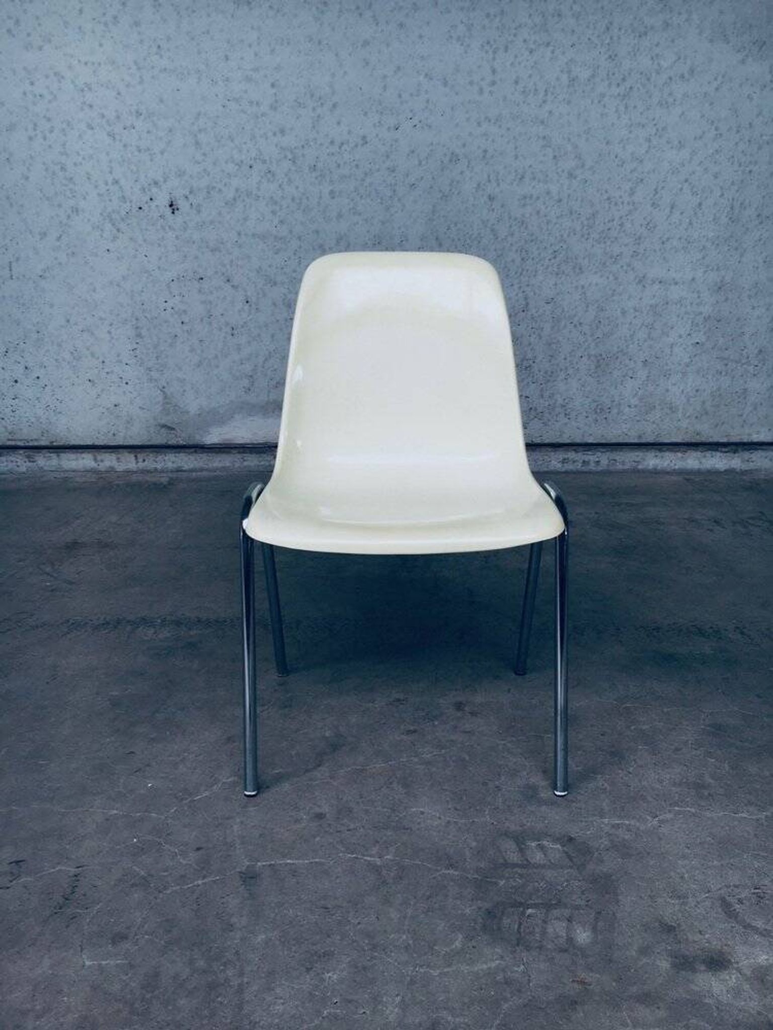 Orly Stacking Chairs by Bruno Pollak for Solo, Germany, 1979, Set of 8