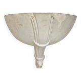 1940 plaster corner sconces