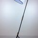 Vintage black metal lamp 1950