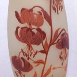 Gallé Lily flower vase