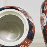 Pair of Japanese antique imari vases