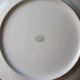 6 gold leaf Limoges porcelain plates