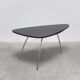 Table basse libre forme rare par Mauser Werke, années 1950.