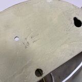 Set of 2 xxl 48cm Floral Brass Wall Light Sconces by C.S. ARTE, Italy 1980s