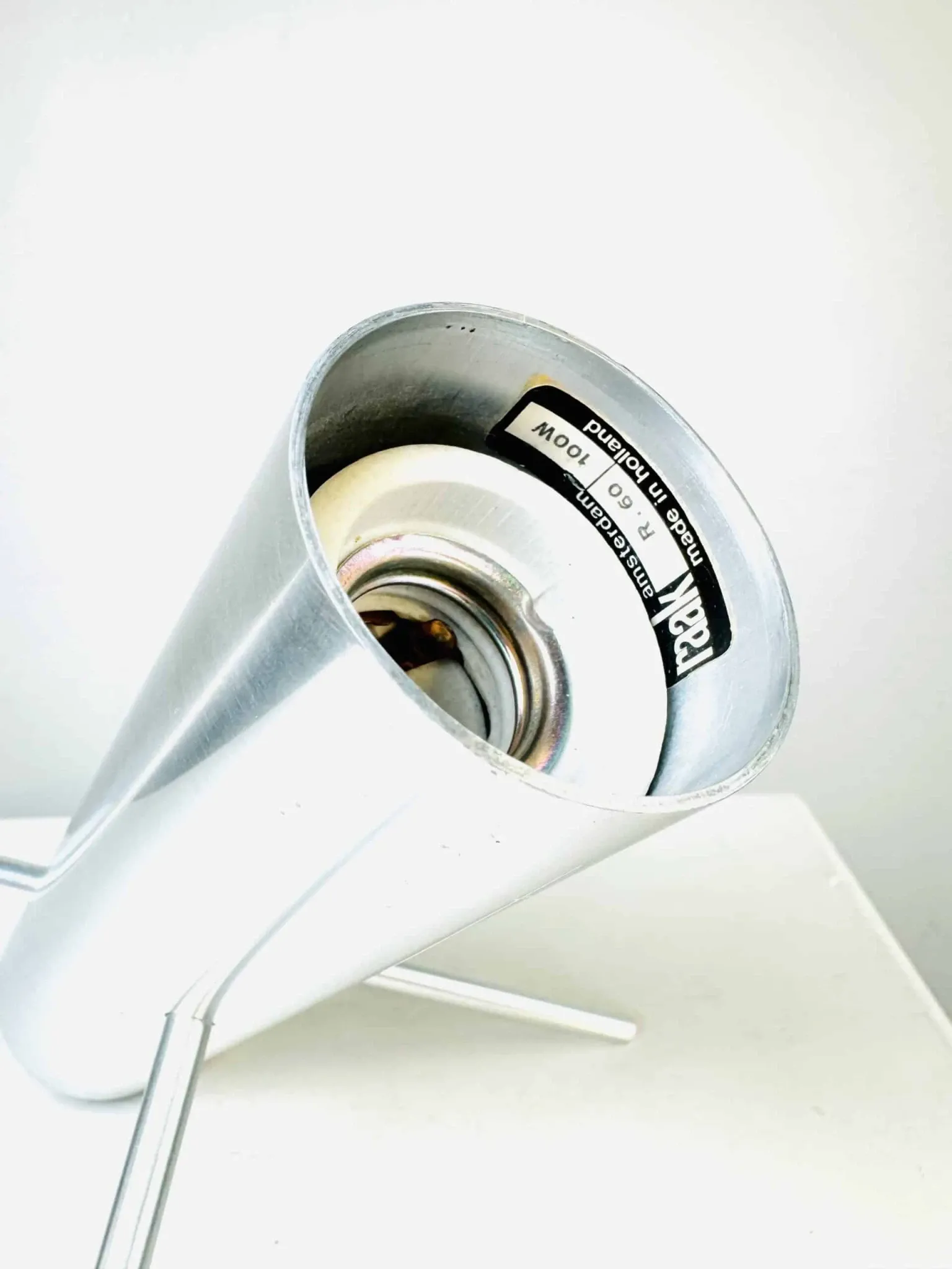 R-60 'Krekel' (Cricket) Table Lamp By Otto Wasch For Raak Amsterdam, The Netherlands, 1962