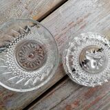 Pair of glass candies from Reims