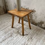 Handcrafted oak stool