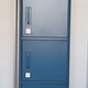 Storage cabinet for bedroom or desk in blue steel (IDASEN IKEA range 2021)