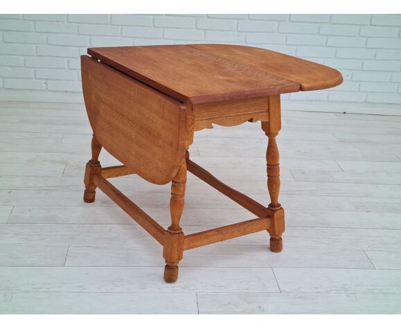 60s, coffee table, Danish design, Henning Kjærnulf style, oak, original very good condition
