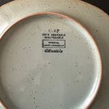 9 CNP stoneware plates