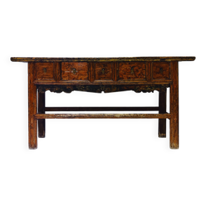 Table console en bois - ancien