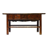 table console en bois ancien