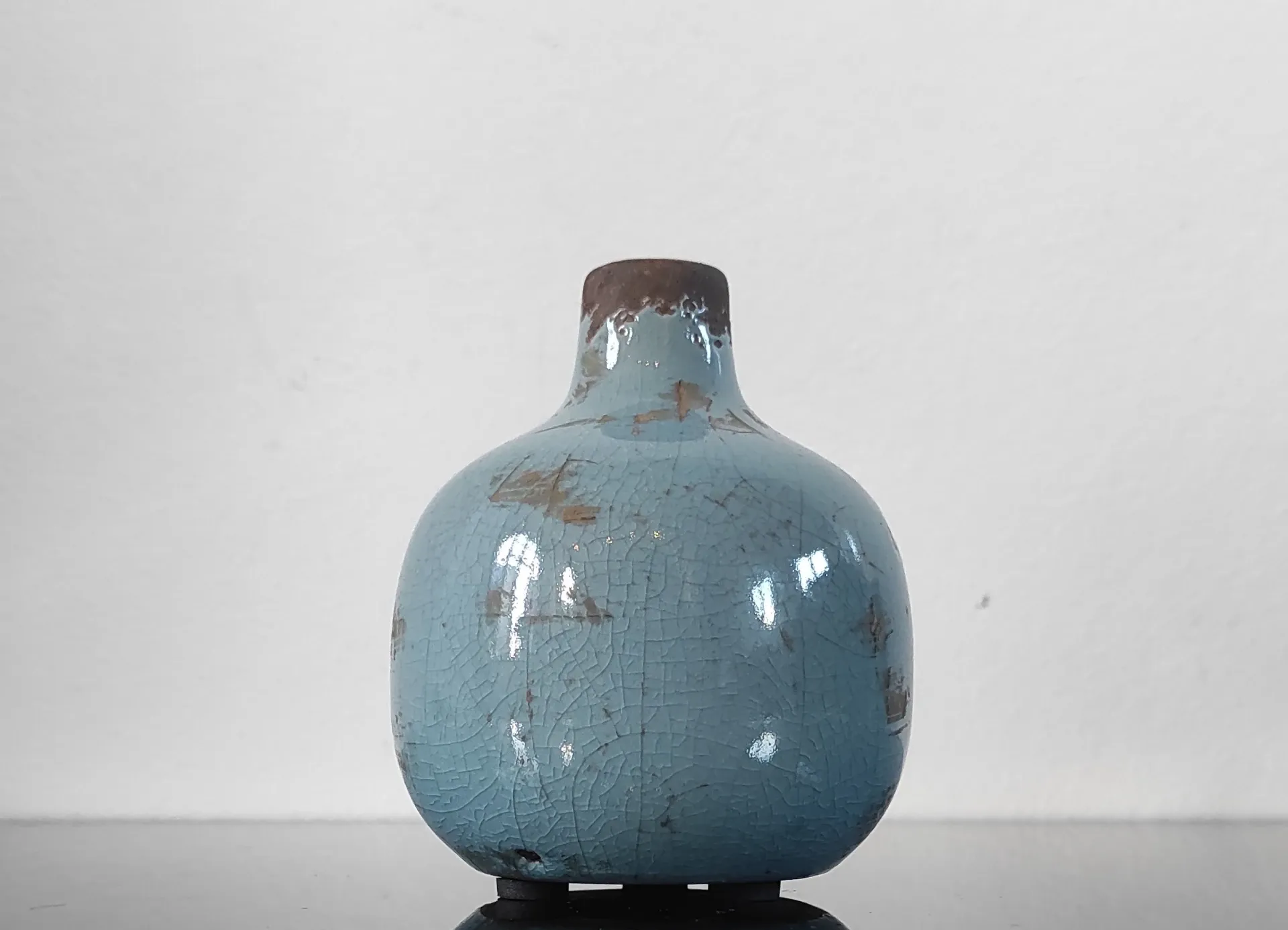 Small ceramic soliflore vase