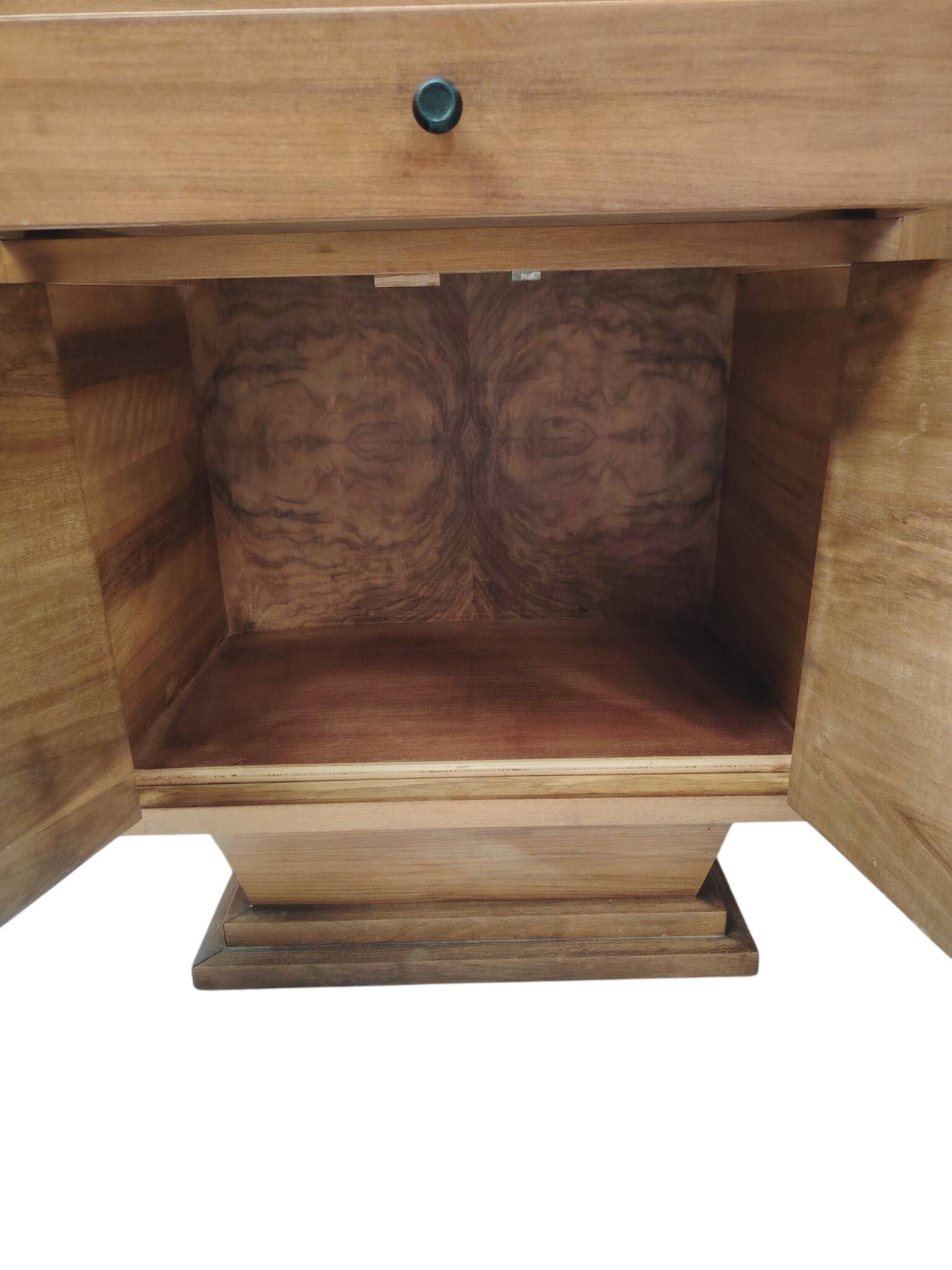 Art Deco bedside tables with steps - 1930s
