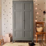 Armoire vintage ancien vestiaire