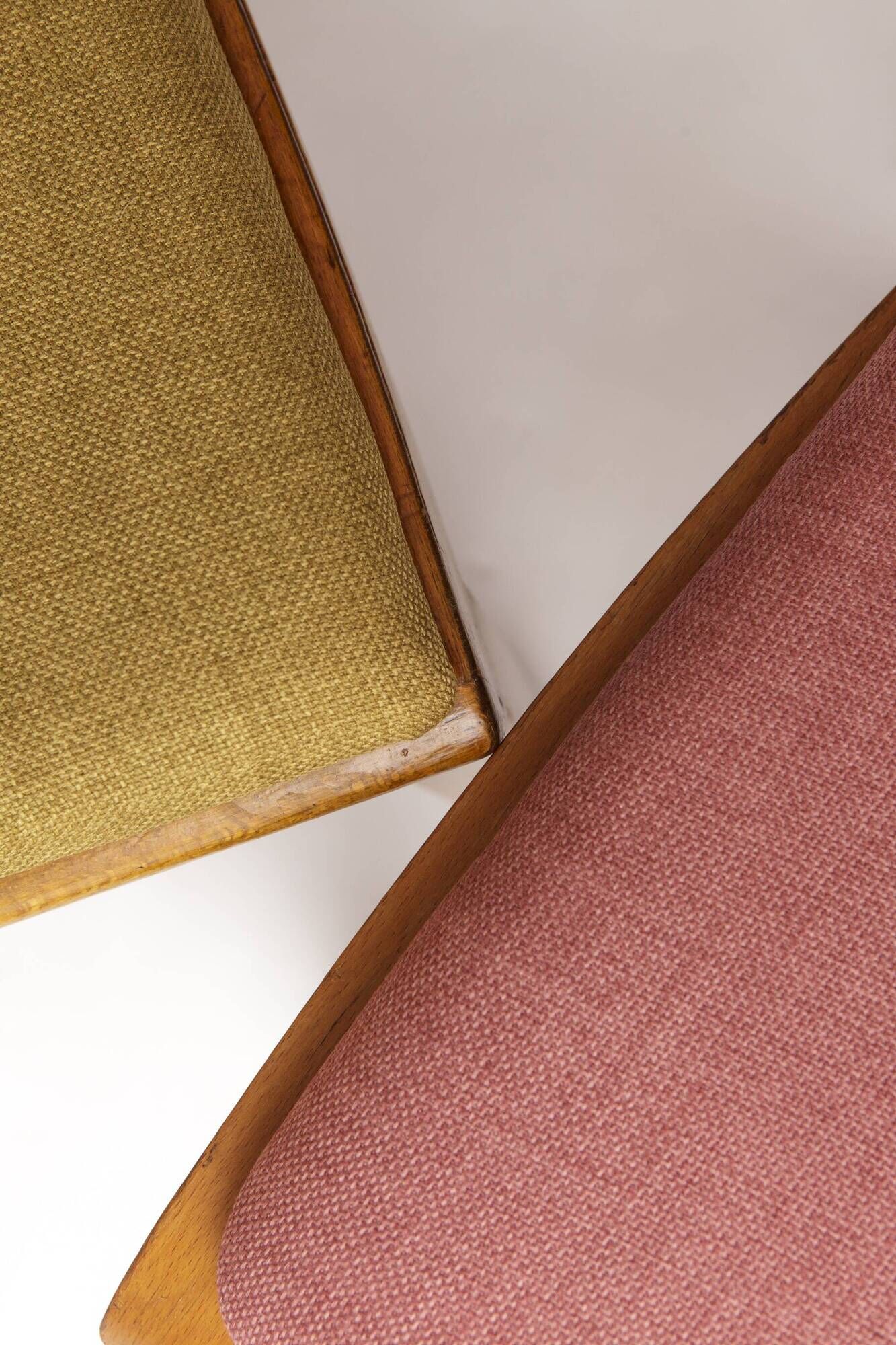 Set of 4 Vintage Frankfurter Chairs – 1960s/1970s German Mid Century