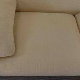 Set (2) Cassina Maralunga Sofas in beige Bouchlé-Fabrics by Vico Magistrett
