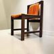 Ensemble de salle à manger du milieu du 20e siècle – Table avec 6 chaises (années 1970)